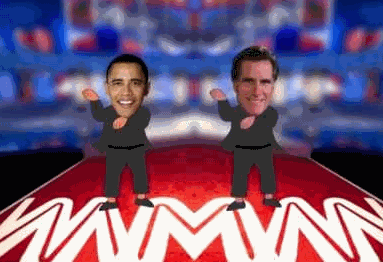 obama romney gangnam