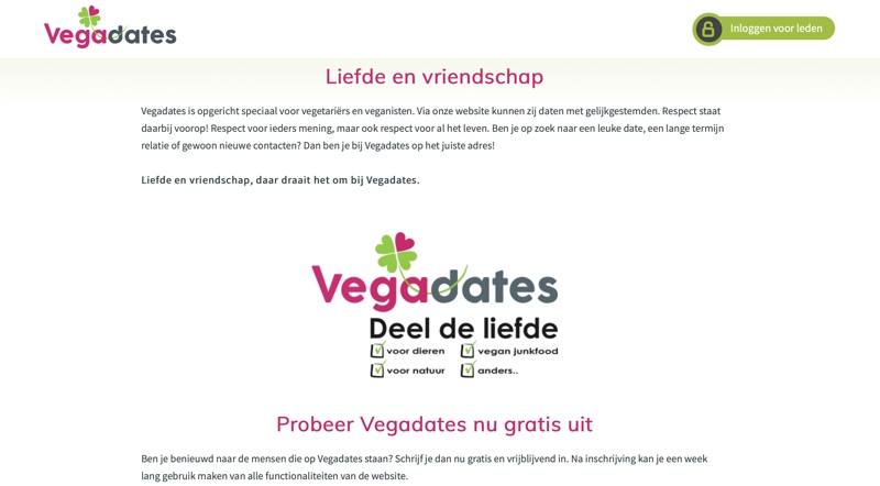 veggie dating belgie)